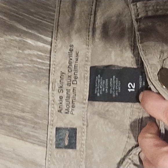 Mossimo size 12 ankle skinny pants - Picture 4 of 5